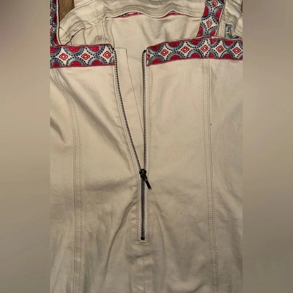 SHYANNE WOMEN'S AMERICANA EMBROIDERED DENIM DRESS Cowgirl Western Festival M - Picture 11 of 14